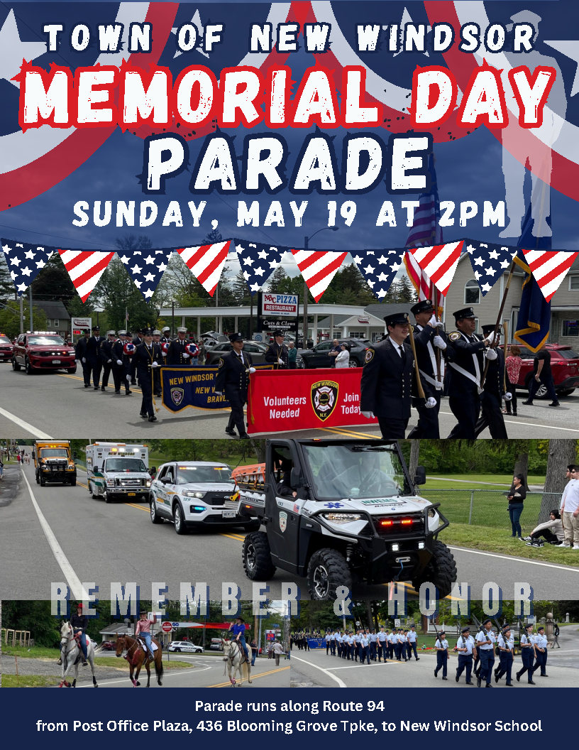 Memorial Day Parade Flyer 2024